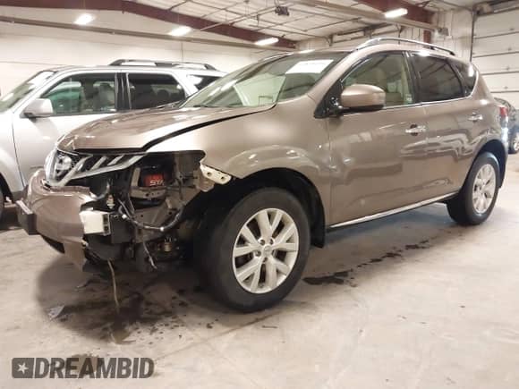 2013 Nissan Murano LE with VIN JN8AZ1MU8DW205456, listed as a IAAI auction lot 41858104 with 108,023 mi miles and . Bid and sale history available at DreamBid. Image 21.