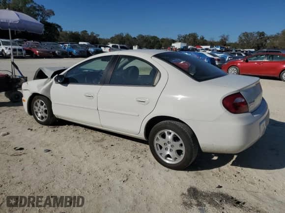 2005 Dodge Neon SXT z VIN 1B3ES56C85D259058, wystawiony jako Copart lot #48580025 z przebiegiem 53 782 mil mil oraz Szkoda całkowita • Salvage title. Historia ofert i sprzedaży dostępna na DreamBid. Obrazek 2.