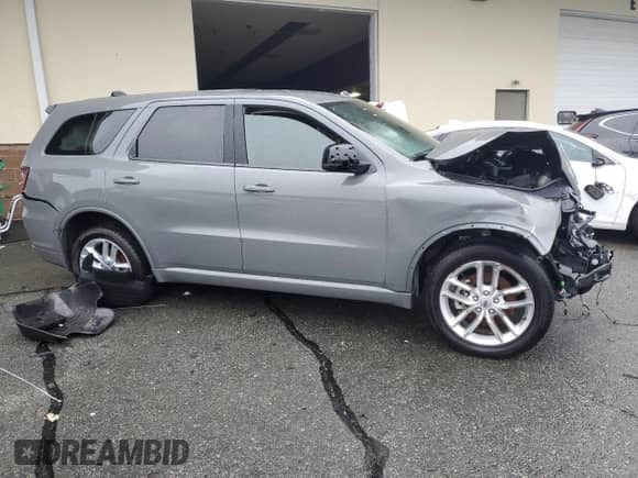 2023 Dodge Durango GT Premium with VIN 1C4RDJDG5PC583618, listed as a Copart auction lot 50786284 with 16,127 mi miles and Non repairable. Bid and sale history available at DreamBid. Image 4.