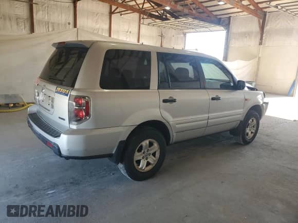 2007 Honda Pilot LX с VIN 5FNYF18127B031086, выставлен на аукционе Copart как лот 84620405 с пробегом 169 022 миль миль и Списание • Salvage title. История ставок и продаж доступна на DreamBid. Изображение 3.