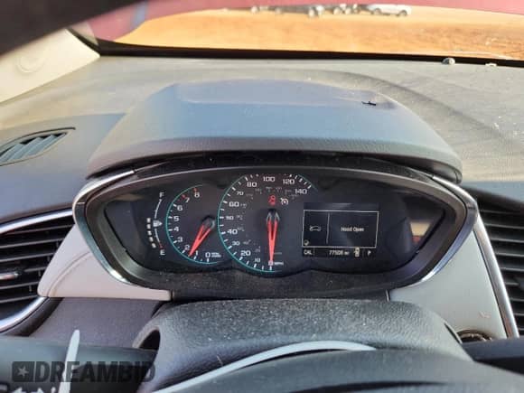 2017 Chevrolet Trax Premier with VIN 3GNCJMSBXHL252229, listed as a Copart auction lot 71449565 with 77,508 mi miles and Salvage title. Bid and sale history available at DreamBid. Image 9.