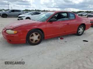 2004 Chevrolet Monte Carlo SS with VIN 2G1WX12K449290905, listed as a Copart auction lot 70994054 with 123,072 mi miles and Salvage title. Bid and sale history available at DreamBid. Image 1.