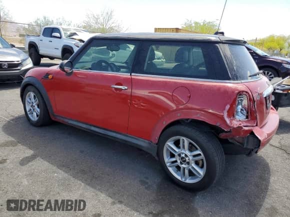 2011 MINI Hardtop with VIN WMWSU3C5XBT093162, listed as a Copart auction lot 54871315 with 171,220 mi miles and Salvage title. Bid and sale history available at DreamBid. Image 2.
