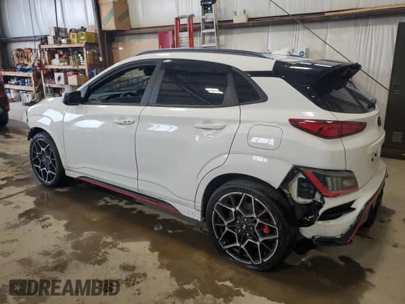 2023 Hyundai Kona с VIN KM8KH3AC3PU011357, выставлен на аукционе Copart как лот 61691585 с пробегом 39 639 миль миль и Списание • Salvage title. История ставок и продаж доступна на DreamBid. Изображение 2.