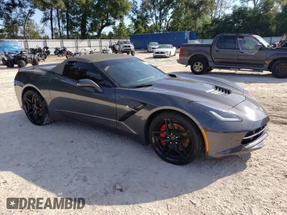 2014 Chevrolet Corvette Z51 3LT z VIN 1G1YM3D75E5119942, wystawiony jako Copart lot #73989914 z przebiegiem Nie podano mil oraz Czysty tytuł • Clean title. Historia ofert i sprzedaży dostępna na DreamBid. Obrazek 4.