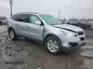 2012 Chevrolet Traverse 2LT with VIN 1GNKRJED2CJ112708, listed as a Copart auction lot 81001875 with 97,649 mi miles and Salvage title. Bid and sale history available at DreamBid. Image 4.