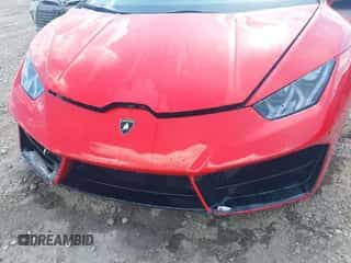 2018 Lamborghini Huracan with VIN ZHWUR2ZF7JLA10206, listed as a IAAI auction lot 43366325 with 22,952 mi miles and . Bid and sale history available at DreamBid. Image 6.