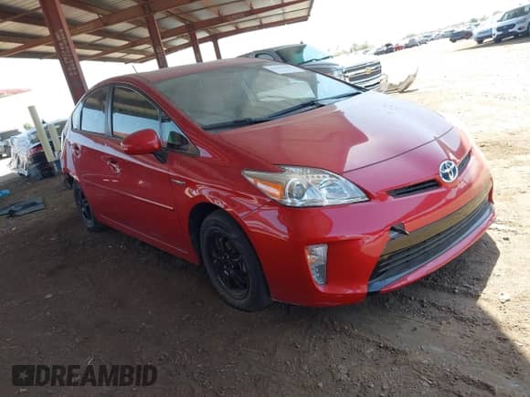 2012 Toyota Prius One with VIN JTDKN3DU5C1557705, listed as a IAAI auction lot 42955398 with 34,731 mi miles and . Bid and sale history available at DreamBid. Image 1.