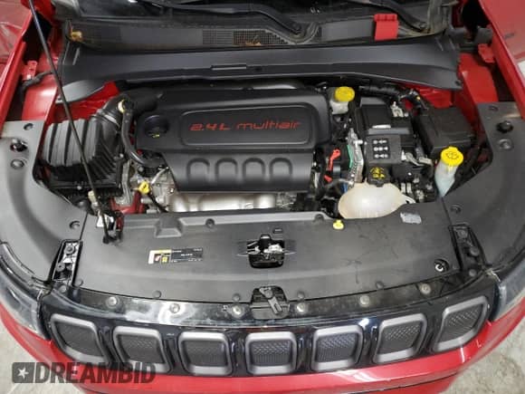 2022 Jeep Compass (RED) Edition with VIN 3C4NJDCB8NT134871, listed as a Copart auction lot 80276135 with 34,110 mi miles and Salvage title. Bid and sale history available at DreamBid. Image 12.