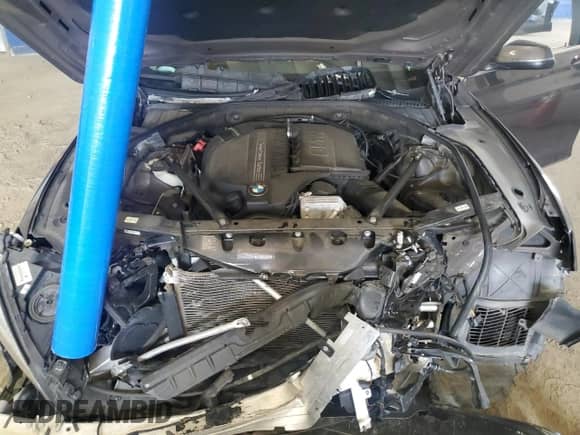2014 BMW 7 Series 740Li with VIN WBAYE4C55ED137855, listed as a Copart auction lot 66704025 with 112,827 mi miles and Salvage title. Bid and sale history available at DreamBid. Image 11.
