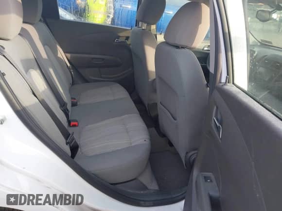 2014 Chevrolet Sonic LT with VIN 1G1JC6SB5E4195857, listed as a IAAI auction lot 43444222 with 168,579 mi miles and . Bid and sale history available at DreamBid. Image 8.