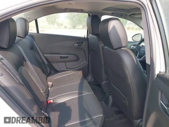 2013 Chevrolet Sonic LTZ with VIN 1G1JE5SB5D4195389, listed as a IAAI auction lot 42400418 with 27,607 mi miles and . Bid and sale history available at DreamBid. Image 8.