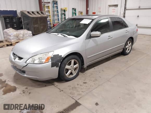 2003 Honda Accord EX z VIN JHMCM55623C053506, wystawiony jako IAAI lot #41572271 z przebiegiem 199 802 mil mil oraz . Historia ofert i sprzedaży dostępna na DreamBid. Obrazek 2.