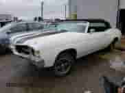 1971 Chevrolet Chevelle with VIN 136671K138987, listed as a Copart auction lot 57303215 with Not provided miles and Salvage title. Bid and sale history available at DreamBid. Image 1.