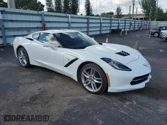 2018 Chevrolet Corvette 1LT with VIN 1G1YA2D71J5104173, listed as a Copart auction lot 90493795 with 23,391 mi miles and Non repairable. Bid and sale history available at DreamBid. Image 4.