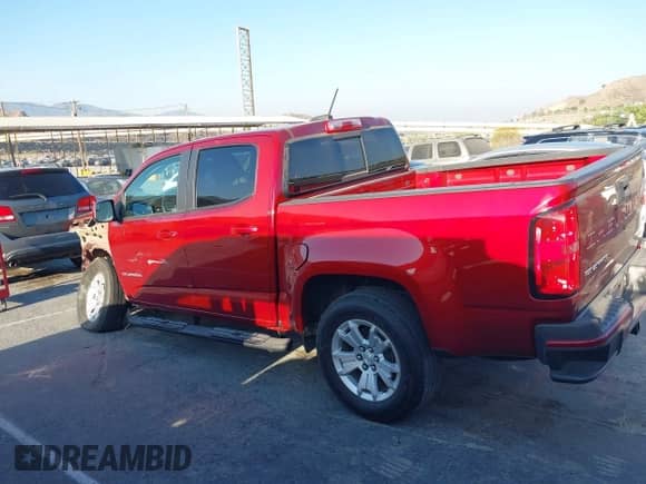 2021 Chevrolet Colorado 2WD LT with VIN 1GCGSCEN7M1158415, listed as a IAAI auction lot 42980099 with 52,481 mi miles and . Bid and sale history available at DreamBid. Image 15.