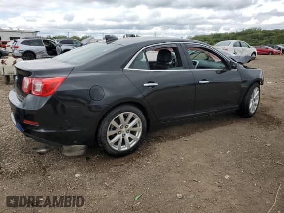 2015 Chevrolet Malibu LTZ with VIN 1G11F5SL1FF308039, listed as a Copart auction lot 81278085 with 97,573 mi miles and Salvage title. Bid and sale history available at DreamBid. Image 3.