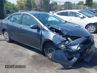 2019 Toyota Corolla L with VIN 5YFBURHE4KP935659, listed as a IAAI auction lot 42934665 with 101,867 mi miles and . Bid and sale history available at DreamBid. Image 1.