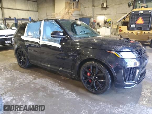 2022 Land Rover Range Rover Sport SVR with VIN SALWZ2RE2NA246472, listed as a Copart auction lot 65508785 with 64,731 mi miles and Clean title. Bid and sale history available at DreamBid. Image 4.