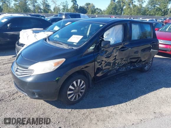 2015 Nissan Note S Plus with VIN 3N1CE2CP3FL405769, listed as a IAAI auction lot 43474510 with 179,658 mi miles and . Bid and sale history available at DreamBid. Image 2.
