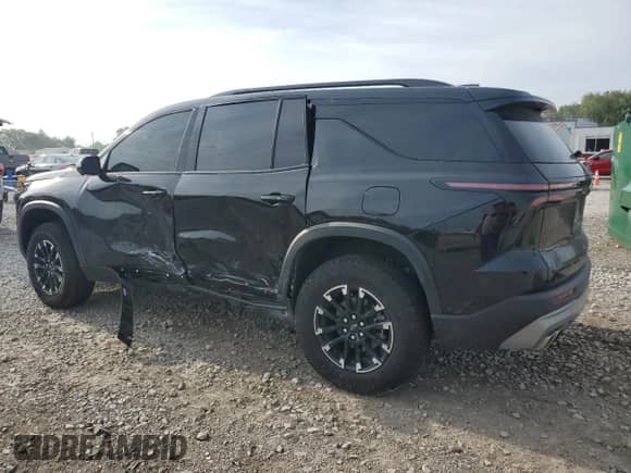 2024 Chevrolet Traverse AWD Z71 с VIN 1GNEVJKS7RJ230581, выставлен на аукционе Copart как лот 67324805 с пробегом Не указан миль и Списание • Salvage title. История ставок и продаж доступна на DreamBid. Изображение 2.