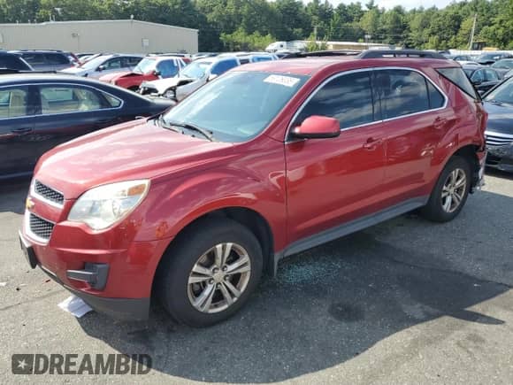 2014 Chevrolet Equinox LT with VIN 1GNALBEK8EZ107244, listed as a Copart auction lot 69126035 with 68,253 mi miles and Salvage title. Bid and sale history available at DreamBid. Image 1.