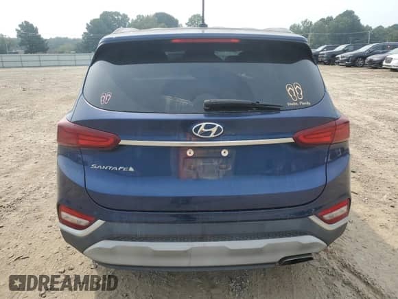 2019 Hyundai Santa Fe SE with VIN 5NMS23AD7KH014695, listed as a Copart auction lot 80692485 with 172,682 mi miles and Salvage title. Bid and sale history available at DreamBid. Image 6.