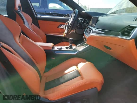 2022 BMW M3 с VIN WBS53AY0XNFL73101, выставлен на аукционе Copart как лот 75483164 с пробегом 12 889 миль миль и Списание • Salvage title. История ставок и продаж доступна на DreamBid. Изображение 7.