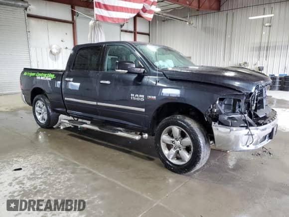 2015 Ram 1500 Big Horn with VIN 1C6RR7TT7FS610445, listed as a Copart auction lot 52298345 with Not provided miles and Non repairable. Bid and sale history available at DreamBid. Image 4.