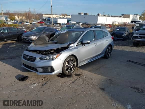 2023 Subaru Impreza Special Sports с VIN 4S3GTAM69P3720545, выставлен на аукционе IAAI как лот 40905887 с пробегом Не указан миль и . История ставок и продаж доступна на DreamBid. Изображение 2.