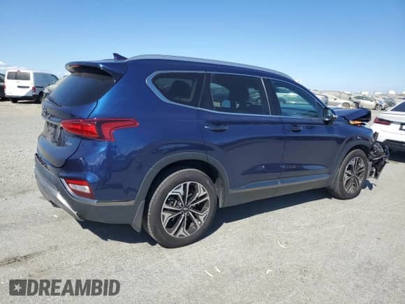 2020 Hyundai Santa Fe Limited с VIN 5NMS53AA4LH291366, выставлен на аукционе Copart как лот 72068965 с пробегом 83 084 миль миль и Списание • Salvage title. История ставок и продаж доступна на DreamBid. Изображение 3.