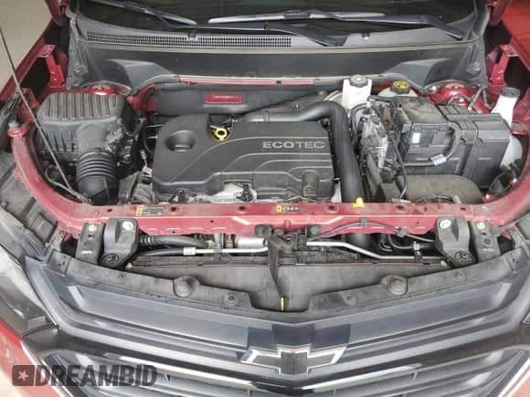2021 Chevrolet Equinox LT with VIN 2GNAXUEV8M6164712, listed as a Copart auction lot 58377835 with 52,981 mi miles and Salvage title. Bid and sale history available at DreamBid. Image 11.