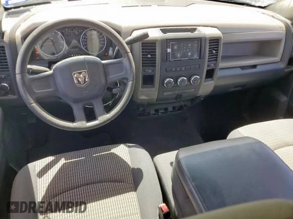 2009 Dodge 1500 ST with VIN 1D3HB18K79S745975, listed as a Copart auction lot 61354855 with 130,604 mi miles and Salvage title. Bid and sale history available at DreamBid. Image 8.