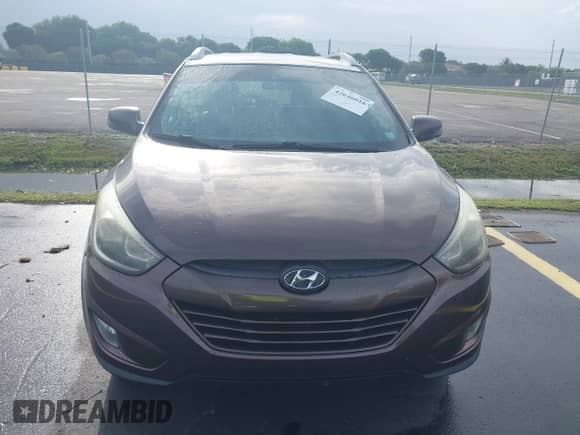 2014 Hyundai Tucson Limited with VIN KM8JU3AGXEU833578, listed as a IAAI auction lot 42646016 with 122,387 mi miles and . Bid and sale history available at DreamBid. Image 12.