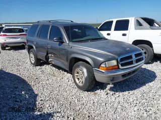 2003 Dodge Durango SLT with VIN 1D4HR48N23F557643, listed as a IAAI auction lot 43427680 with 217,297 mi miles and . Bid and sale history available at DreamBid. Image 1.