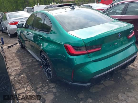 2022 BMW M3 with VIN WBS53AY03NFL94517, listed as a IAAI auction lot 42026142 with 96,679 mi miles and . Bid and sale history available at DreamBid. Image 3.