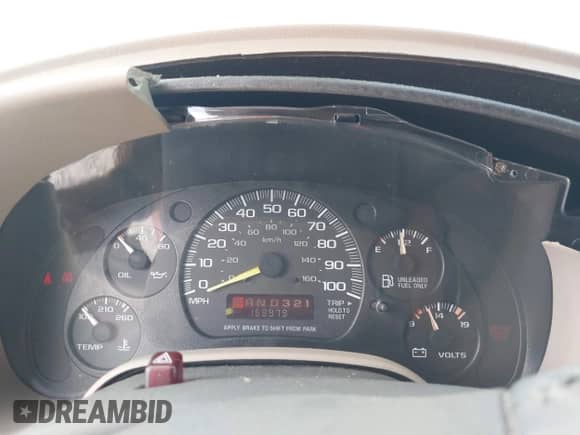 1999 Chevrolet Astro z VIN 1GNDM19W6XB104064, wystawiony jako IAAI lot #42122684 z przebiegiem 168 979 mil mil oraz . Historia ofert i sprzedaży dostępna na DreamBid. Obrazek 7.