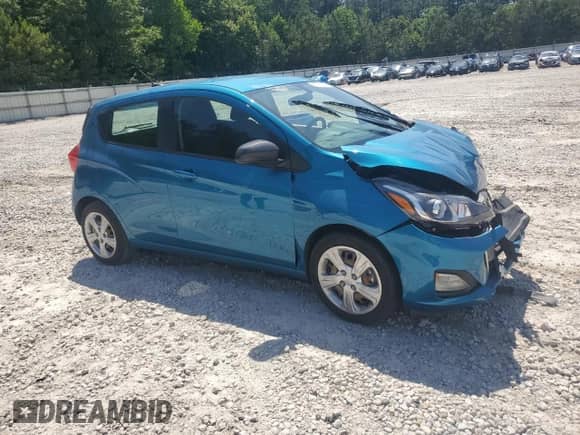 2020 Chevrolet Spark LS с VIN KL8CB6SA1LC449182, выставлен на аукционе Copart как лот 57757055 с пробегом 15 116 миль миль и Списание • Salvage title. История ставок и продаж доступна на DreamBid. Изображение 4.