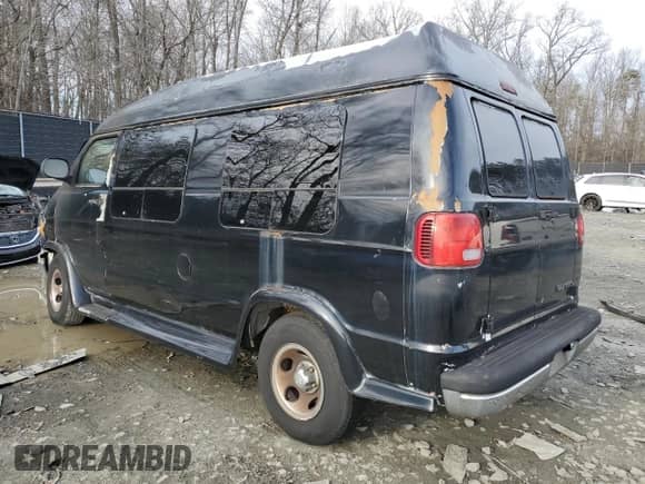 2000 Dodge Cargo Conversion with VIN 2B6HB11Y5YK129681, listed as a Copart auction lot 87382714 with Not provided miles and Salvage title. Bid and sale history available at DreamBid. Image 2.