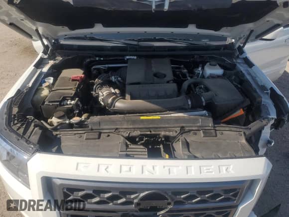 2024 Nissan Frontier SV with VIN 1N6ED1EJ4RN624219, listed as a Copart auction lot 69921125 with 31,583 mi miles and Salvage title. Bid and sale history available at DreamBid. Image 12.