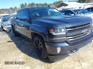 2018 Chevrolet Silverado 1500 LTZ z VIN 3GCUKSEJXJG365131, wystawiony jako IAAI lot #41616933 z przebiegiem 104 202 mil mil oraz . Historia ofert i sprzedaży dostępna na DreamBid. Obrazek 1.