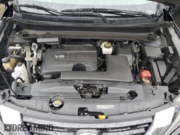 2017 Nissan Pathfinder SL z VIN 5N1DR2MM6HC660372, wystawiony jako Copart lot #82025695 z przebiegiem 111 363 mil mil oraz Szkoda całkowita • Salvage title. Historia ofert i sprzedaży dostępna na DreamBid. Obrazek 12.