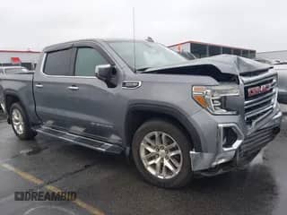 2020 GMC Sierra 1500 SLT with VIN 3GTU9DED9LG145628, listed as a IAAI auction lot 43319847 with 100,565 mi miles and . Bid and sale history available at DreamBid. Image 1.