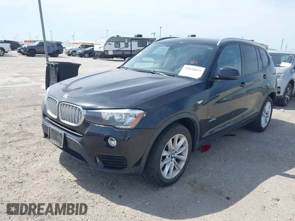 2015 BMW X3 sDrive28i with VIN 5UXWZ7C51F0M82937, listed as a IAAI auction lot 42028655 with 122,969 mi miles and . Bid and sale history available at DreamBid. Image 17.