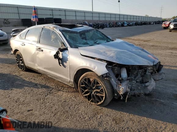 2023 Honda Accord Touring with VIN 1HGCY2F81PA057313, listed as a Copart auction lot 67825915 with Not provided miles and Salvage title. Bid and sale history available at DreamBid. Image 4.