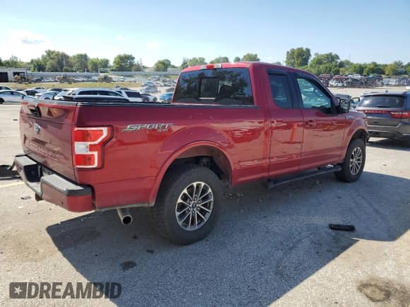 2018 Ford F-150 XL with VIN 1FTFX1E58JKD88813, listed as a Copart auction lot 70190515 with Not provided miles and Salvage title. Bid and sale history available at DreamBid. Image 3.