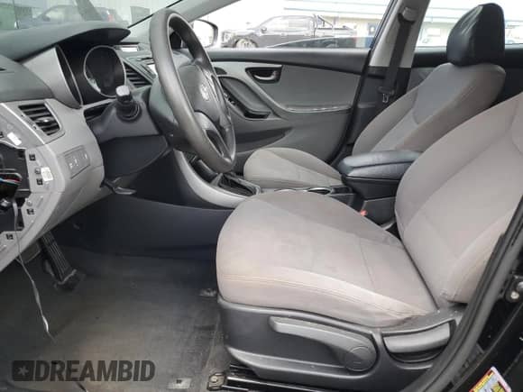 2016 Hyundai Elantra Limited with VIN KMHDH4AE8GU583816, listed as a Copart auction lot 68117745 with Not provided miles and Salvage title. Bid and sale history available at DreamBid. Image 7.