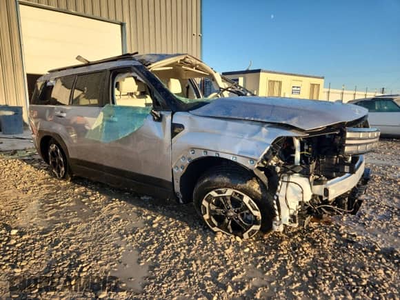 2025 Hyundai Santa Fe SEL with VIN 5NMP2DGL4SH087095, listed as a Copart auction lot 84820285 with 22,796 mi miles and Salvage title. Bid and sale history available at DreamBid. Image 4.