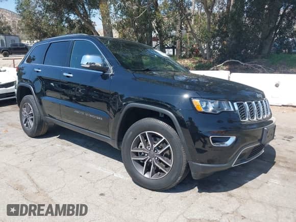 2021 Jeep Grand Cherokee Limited with VIN 1C4RJEBG2MC844184, listed as a IAAI auction lot 41992487 with 29,532 mi miles and . Bid and sale history available at DreamBid. Image 1.