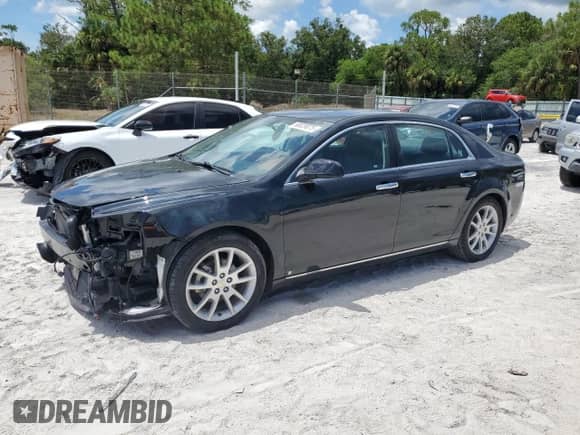 2009 Chevrolet Malibu LTZ with VIN 1G1ZK57739F216588, listed as a Copart auction lot 68029075 with 35,381 mi miles and Salvage title. Bid and sale history available at DreamBid. Image 1.